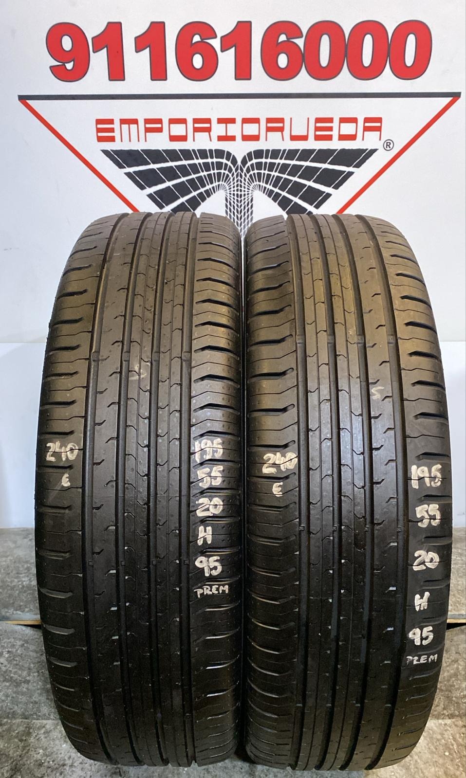 CONTINENTAL CONTIECOCONTACT 5 USADO PREMIUM  195/55 R20 95 H